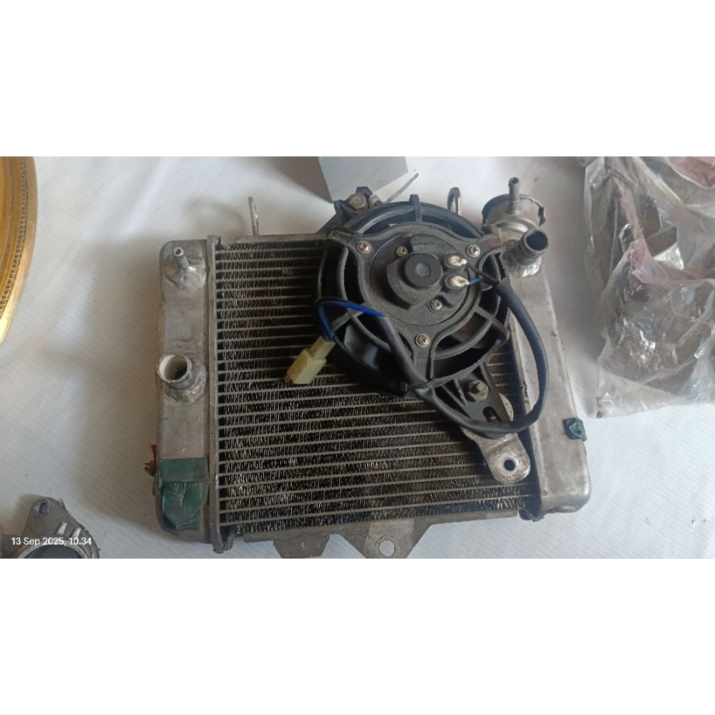 Radiator GSX Original plus Extra Fan Besar PNP Vixion NVL/NVA