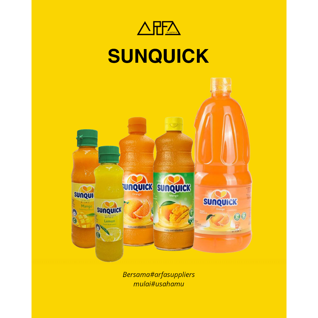 

Sirup Sunquick Orange Lemon Mango