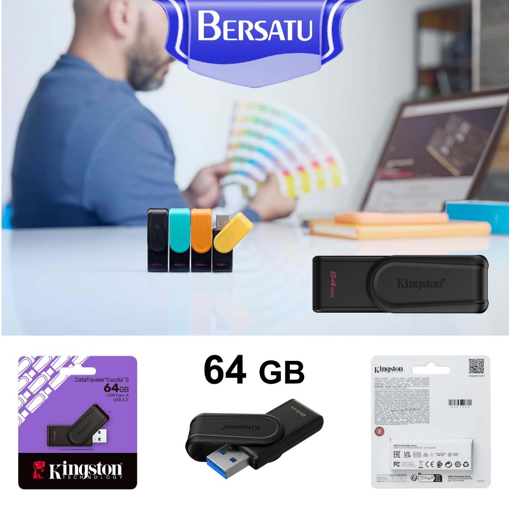 Flash Disk Kingston DTX-S 256gb 128gb 64gb USB 3.2 DTXS Kingstone Original