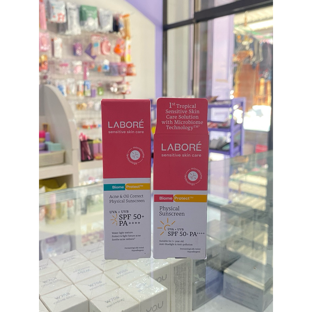 Labore physical sunscreen & acne oil physical sunscreen