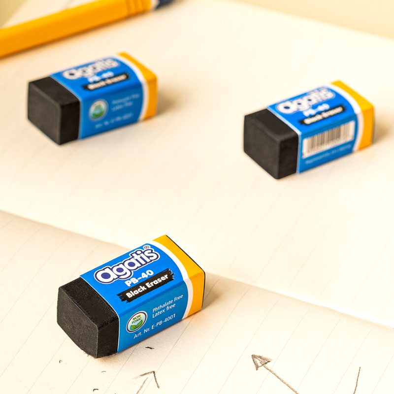 

TBMO Agatis Penghapus Pensil Kecil Black Eraser PCS - ECER