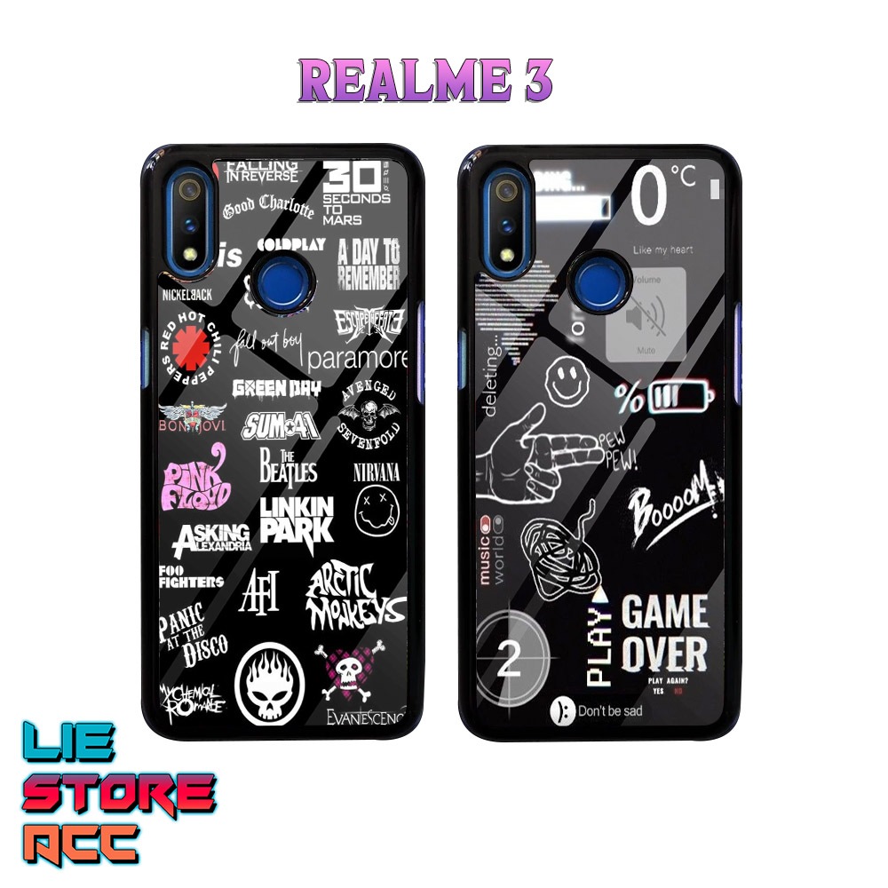 Case Realme 3 Case Hp Realme 3 Premium Glossy liestore_acc Casing [ Abstrak ] Casing Hp Realme 3 Aes