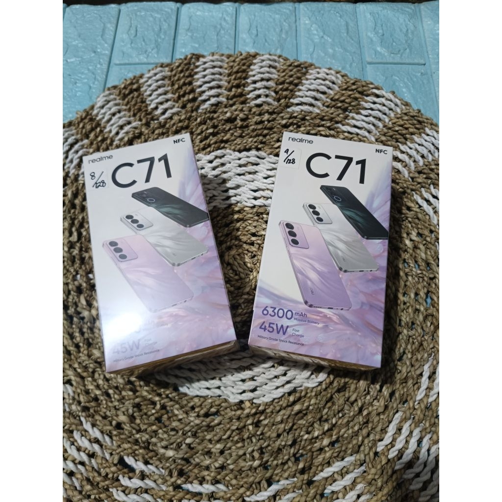 Realme C71 RAM 4/128 & 8/128GB – HP Stylish, Memori Luas & Baterai Tahan Lama
