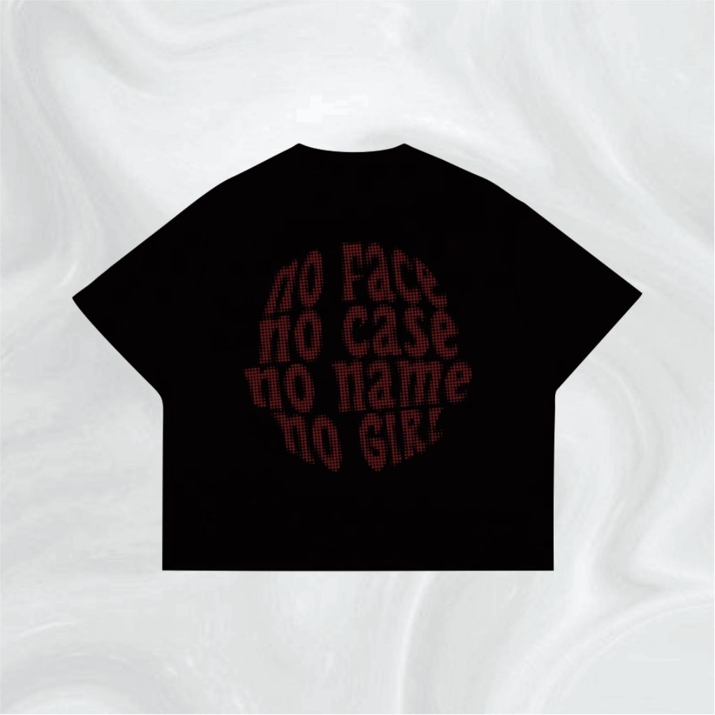 ARANKY | TSHIRT BOXY NO FACE NO CASE NO NAME UNISEX