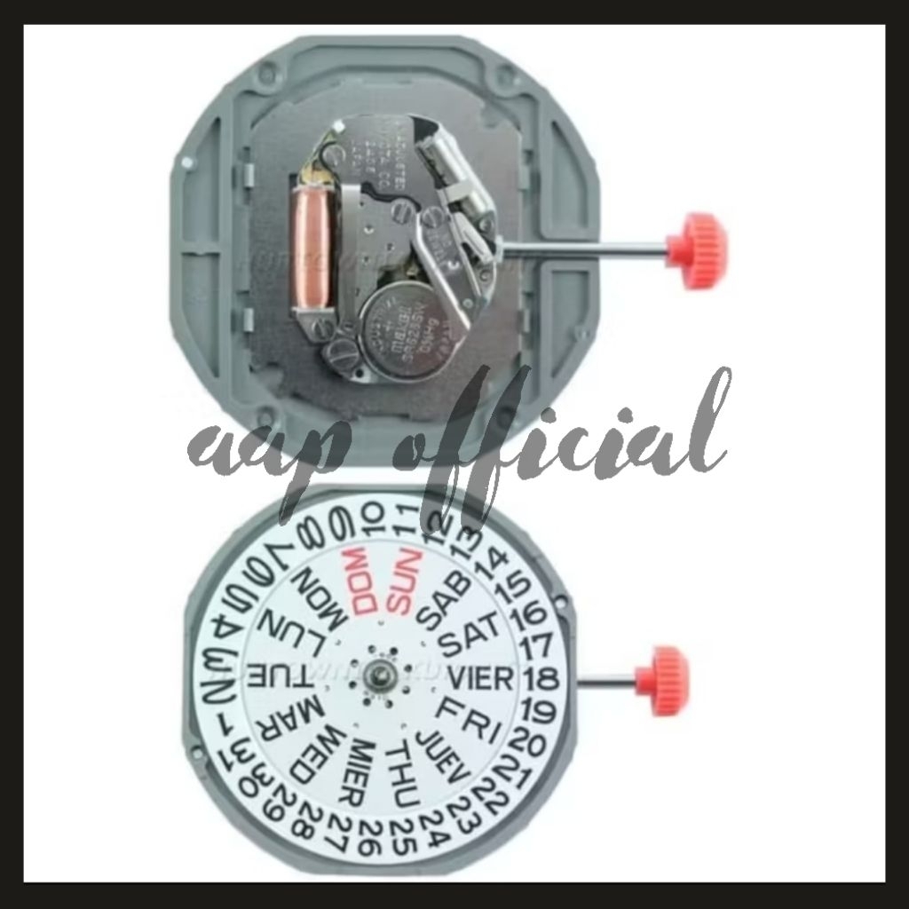Mesin Jam Tangan Miyota 2405 Mesin jam Caliber Cal Miyota 2405 Original