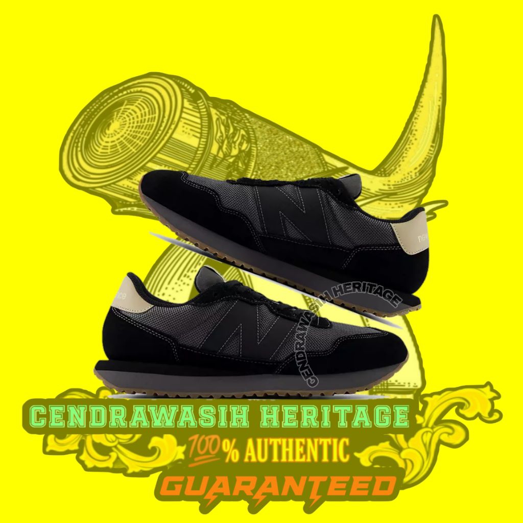 New Balance 237 Black Grey Original