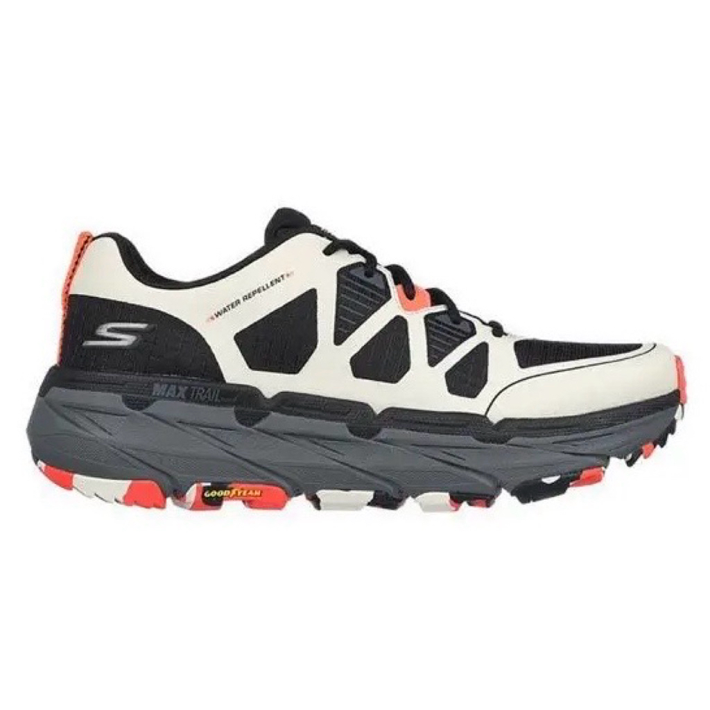 Sepatu Pria Skechers Max Cushioning Premier Trail Men's Running Shoes - Black SKU 0888-SKE220592BKW