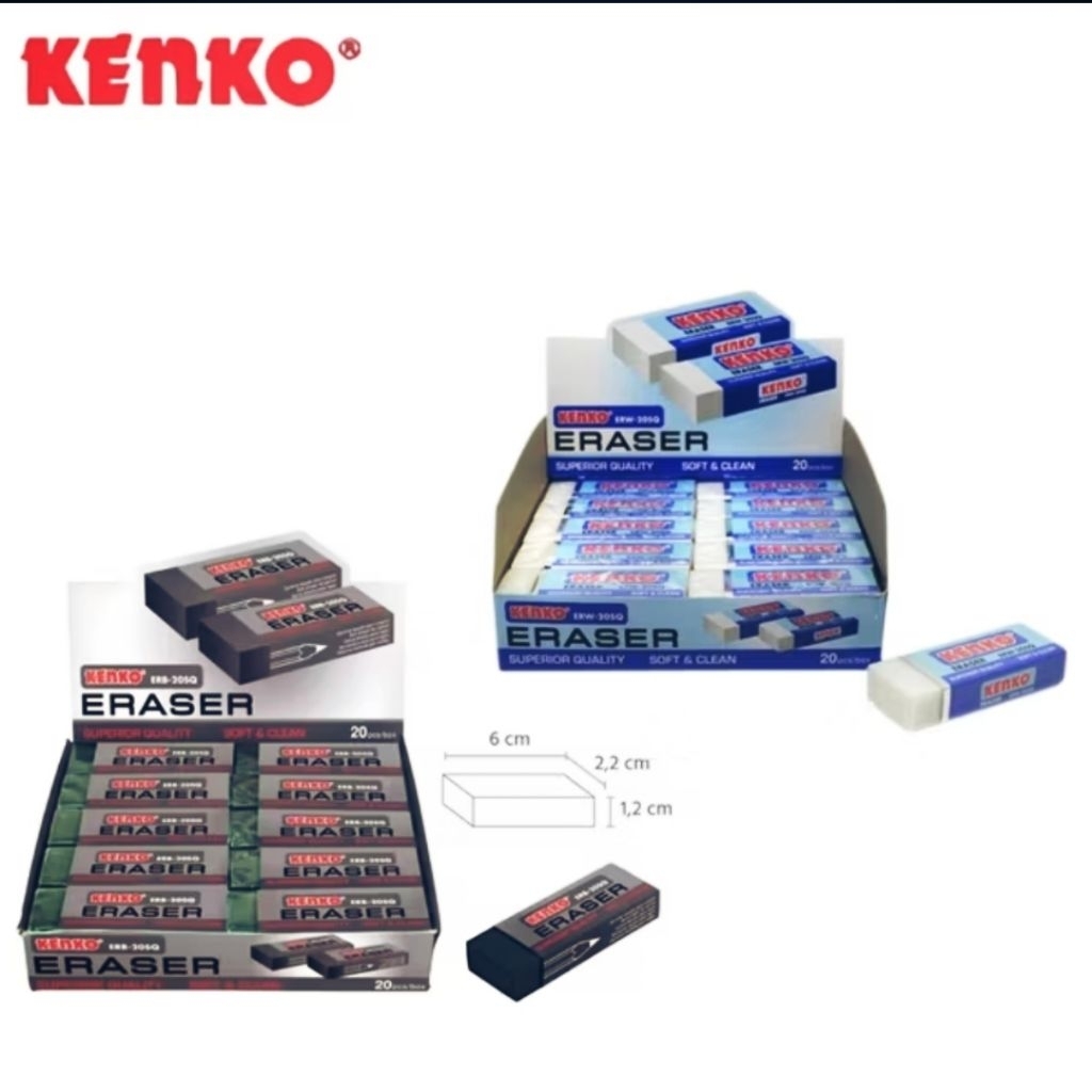 

PENGHAPUS BESAR KENKO ERW20SQ perpak isi 20