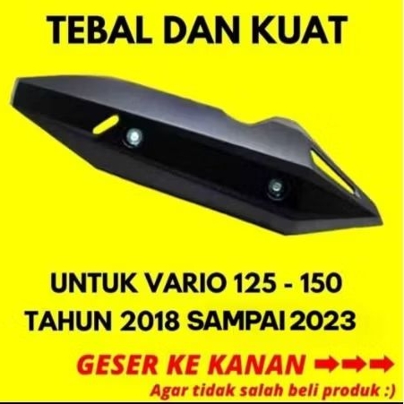 Cover Knalpot Motor Vario 125 New - Vario 150 New Tahun 2018 2019 2020 2021 2022 2023