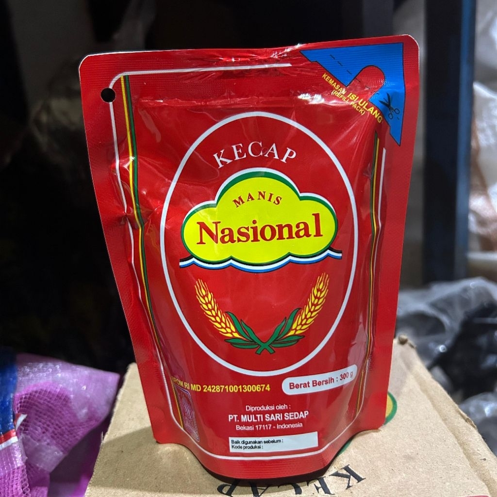 

Kecap Nasional/kecap manis nasional 300 ml