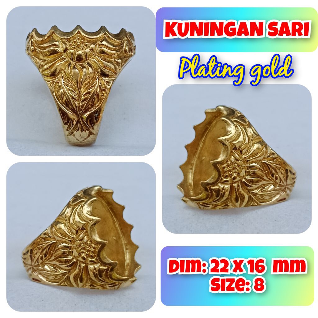 cincin emban batu akik Kuningan sari.01