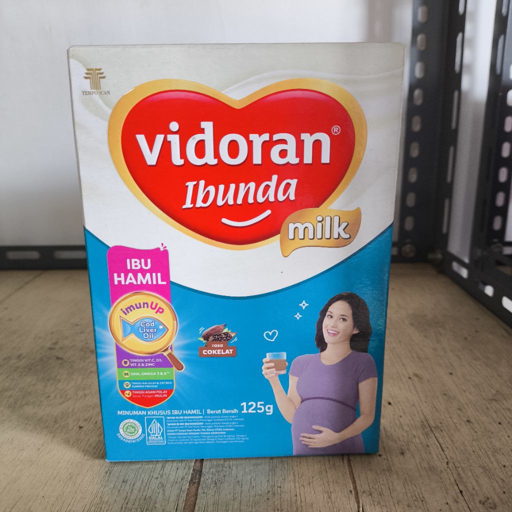 susu ibu hamil vidoran ibunda 125gr untuk kebutuhan ibu hamil