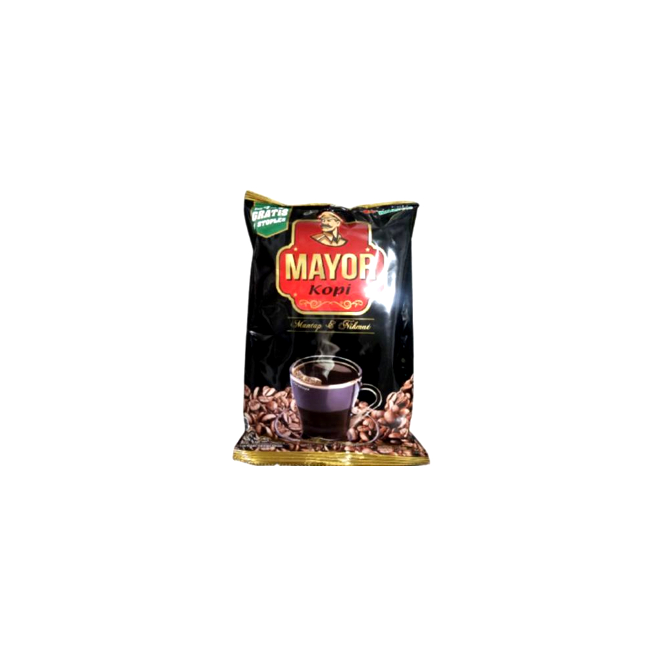 Mayor Kopi Hitam Bubuk 120g