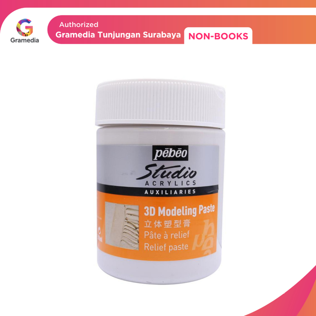 

Gramedia Tunjungan : PEBEO 3D MODELING PASTE 500ML