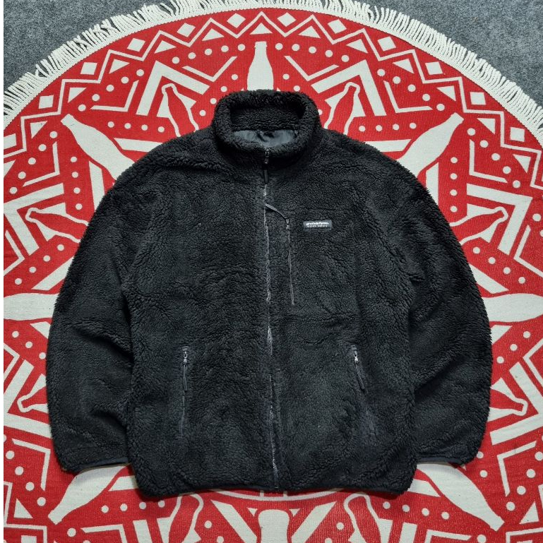 Jacket Sherpa GROOVE RHYME jacket berbulu tebal