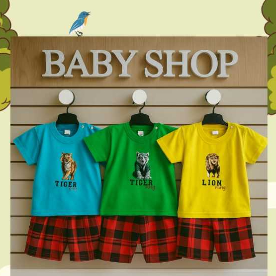 Walton Kids 8561 Setelan Walton Kids Bayi Usia 1-2 Tahun Bahan Kaos Adem dan Dijamin Nyaman