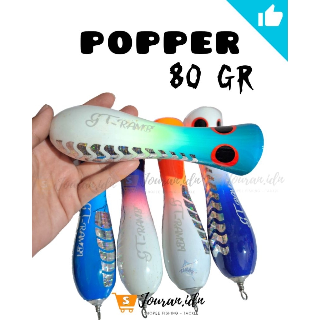[JOURAN.IDN] Popper 80 gram Lure Popper