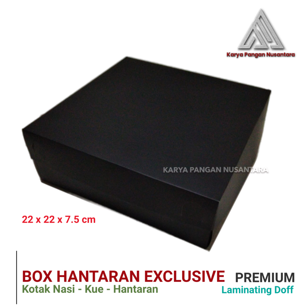 BOX HANTARAN EXCLUSIVE HITAM KOTAK NASI PREMIUM HITAM KOTAK KUE KOTAK HANTARAN PREMIUM EKSKLUSIF HIT