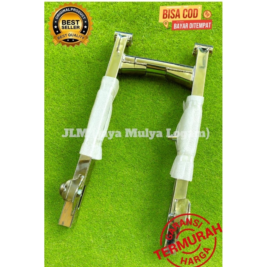 SWING ARM KOMPLIT YAMAHA JUPITER Z VEGA R  NEW JUPITER X BURHAN CROME