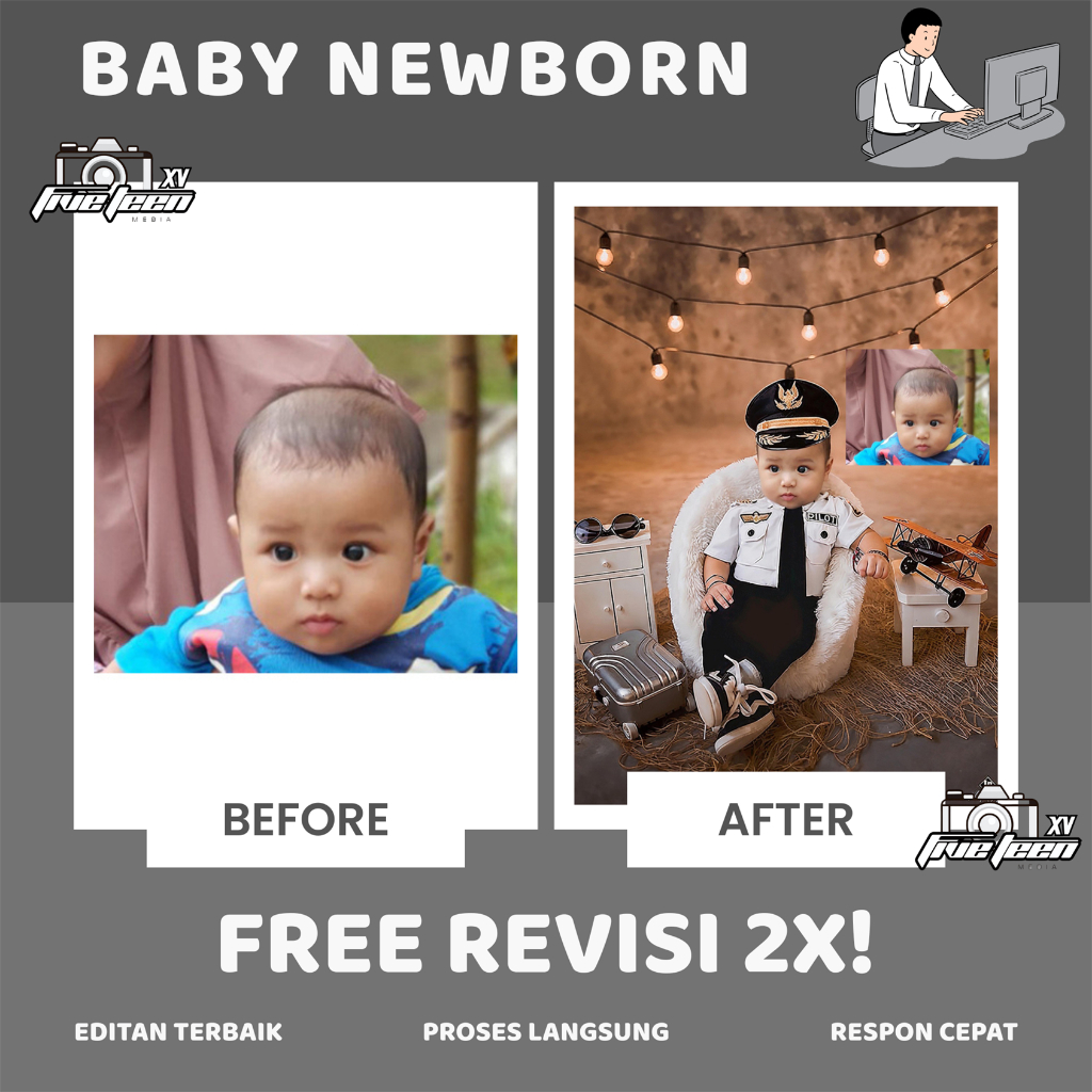JASA EDIT FOTO BABY NEWBORN | EDIT BAYI NEWBORN PROFESIONAL | EDIT FOTO BAYI GEMAS | JASA EDIT PROFE