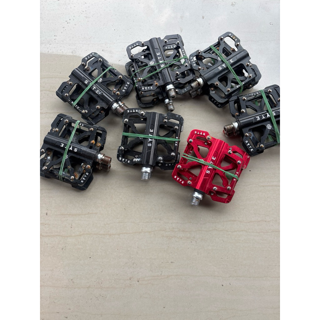 BEKAS lecet karat pedal bearing bering syte 401 alloy aloy sepeda lipat minion federal mtb fixie