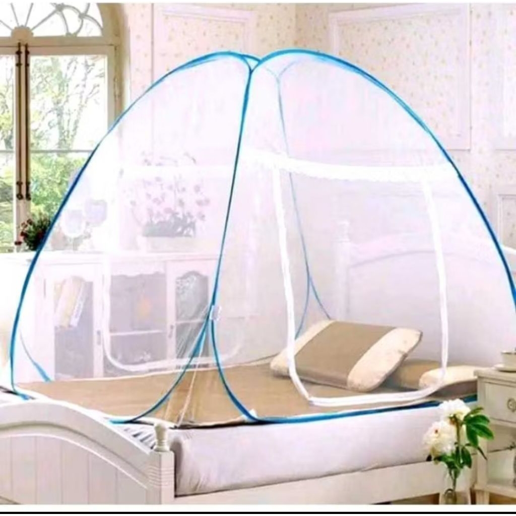 kelambu kamar tenda 2 pintu ukuran 180*200