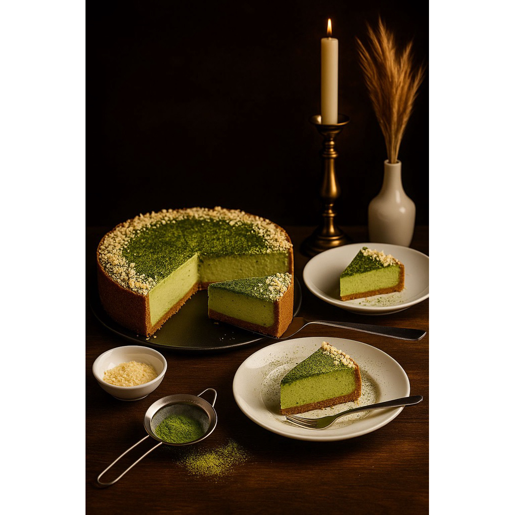 

Matcha Cheesecake by Slice of Heaven