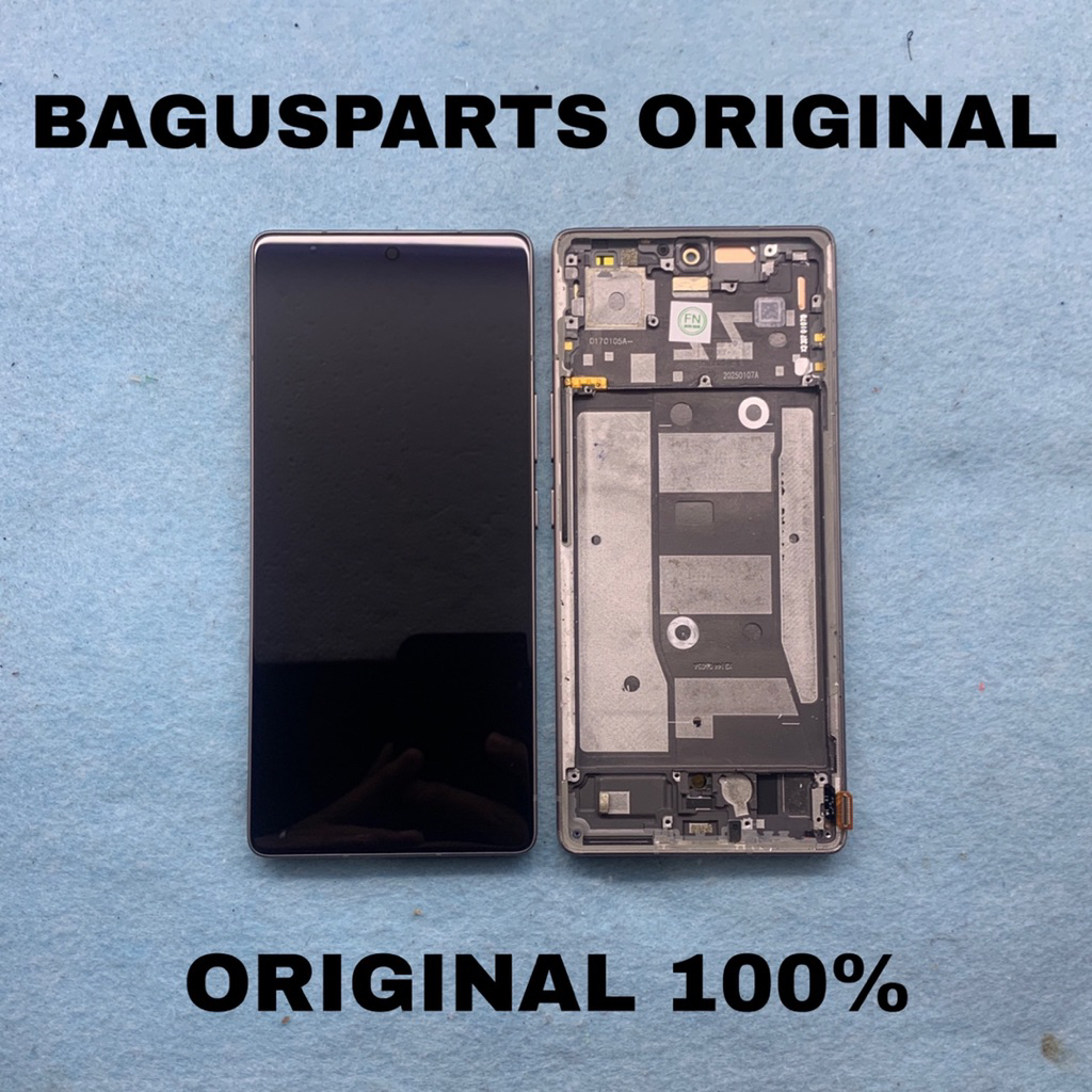 LCD AMOLED SET FRAME INFINIX NOTE 50 4G X6858 ORIGINAL COPOTAN