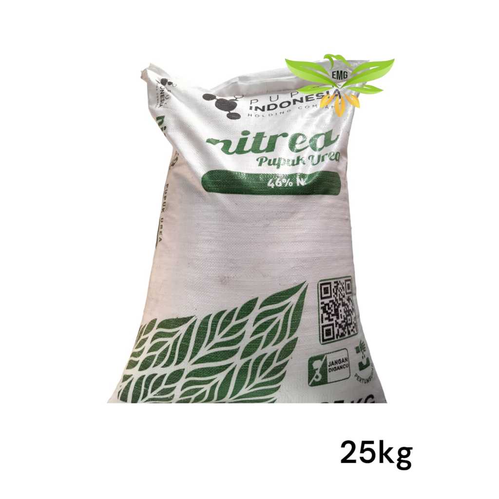 Nitrea 25 KG  Pupuk Nitrogen 46 % Merangsang Daun dan Pertumbuhan Tanaman Pupuk Indonesia Kujang