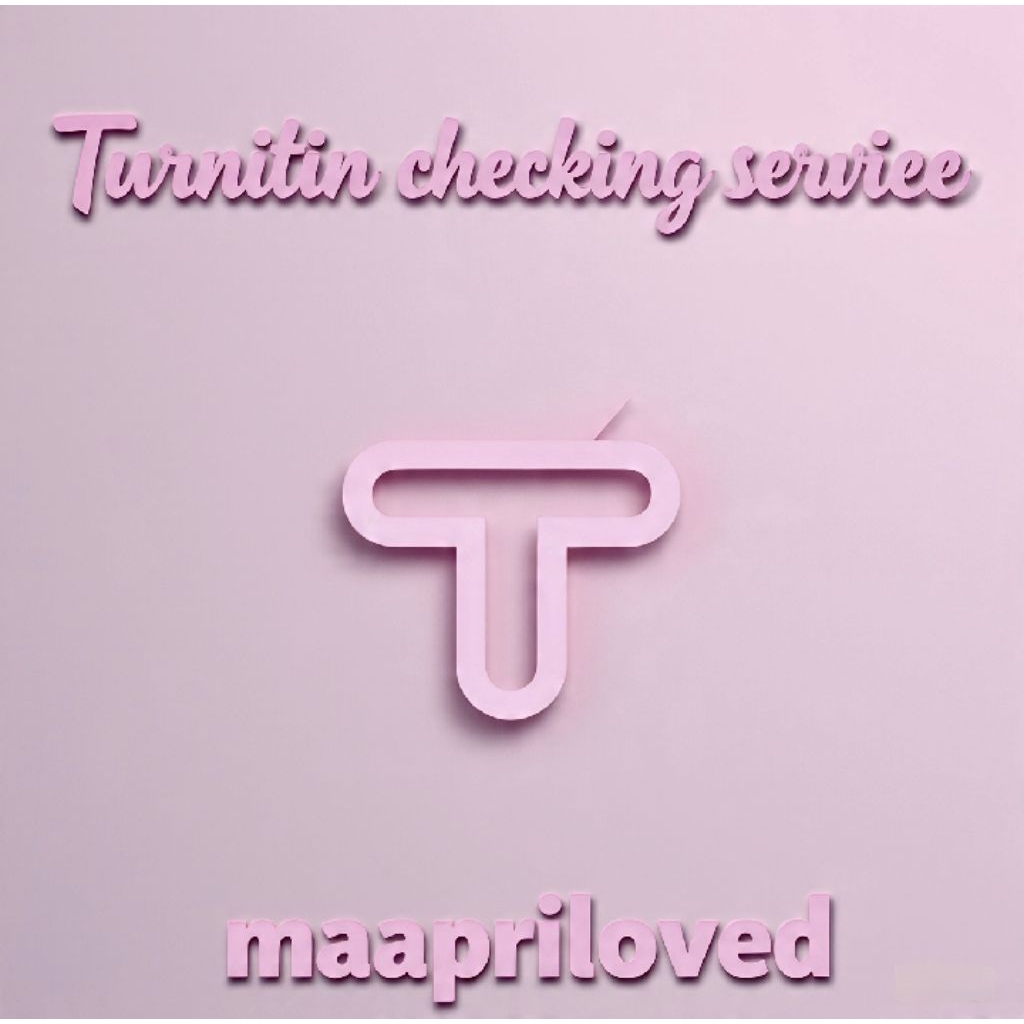 Jasa Cek Turnitin 7x24jam