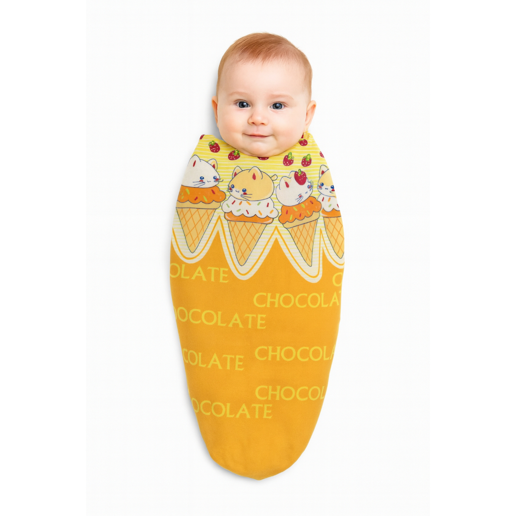 Kain Bedong Bayi Flanel Motif /Warna Random | Unisex