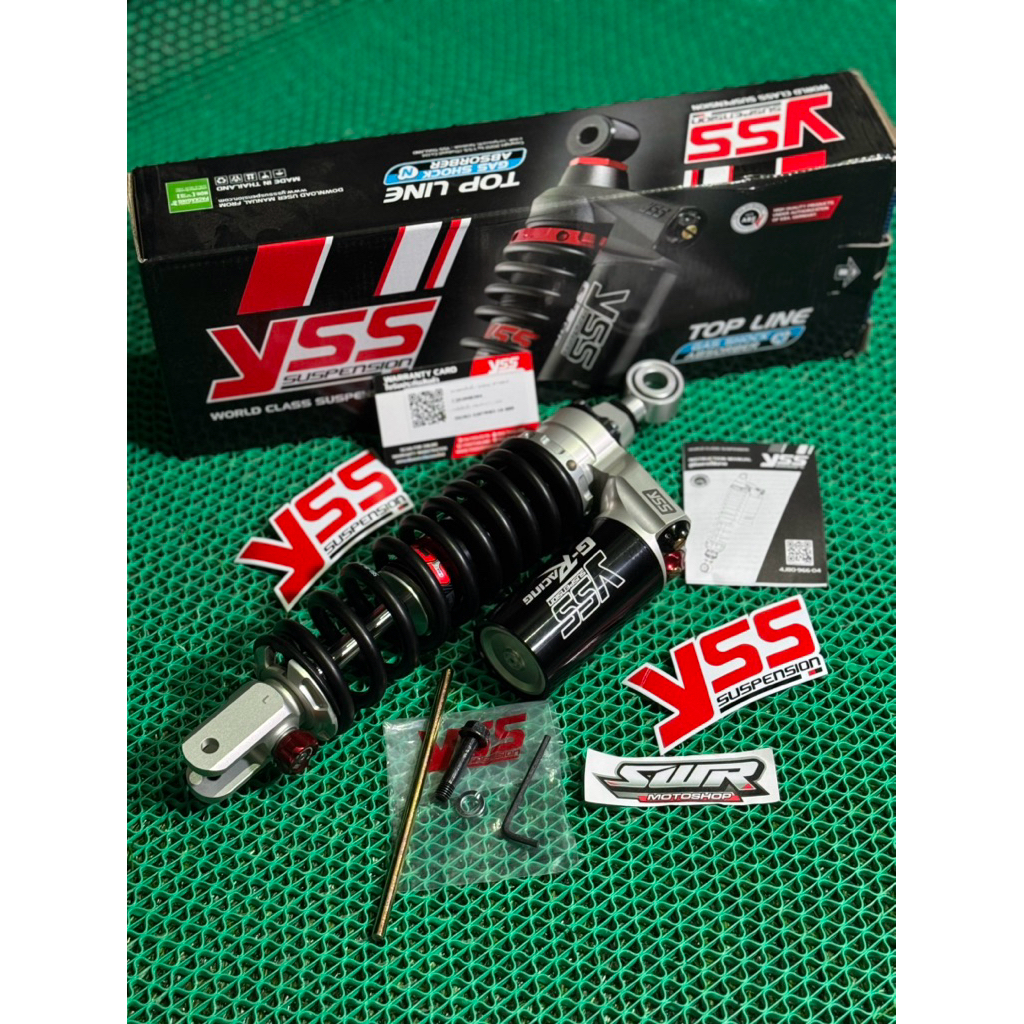 shock Yss g racing 330mm black untuk vario125/150 click125/150