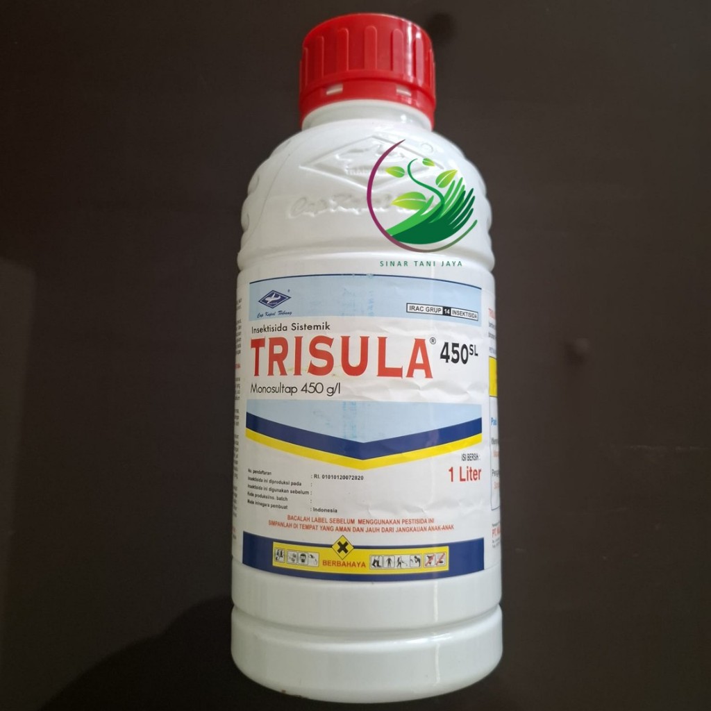 Insektisida Trisula 450 SL 1 liter Monosultap 450g/L