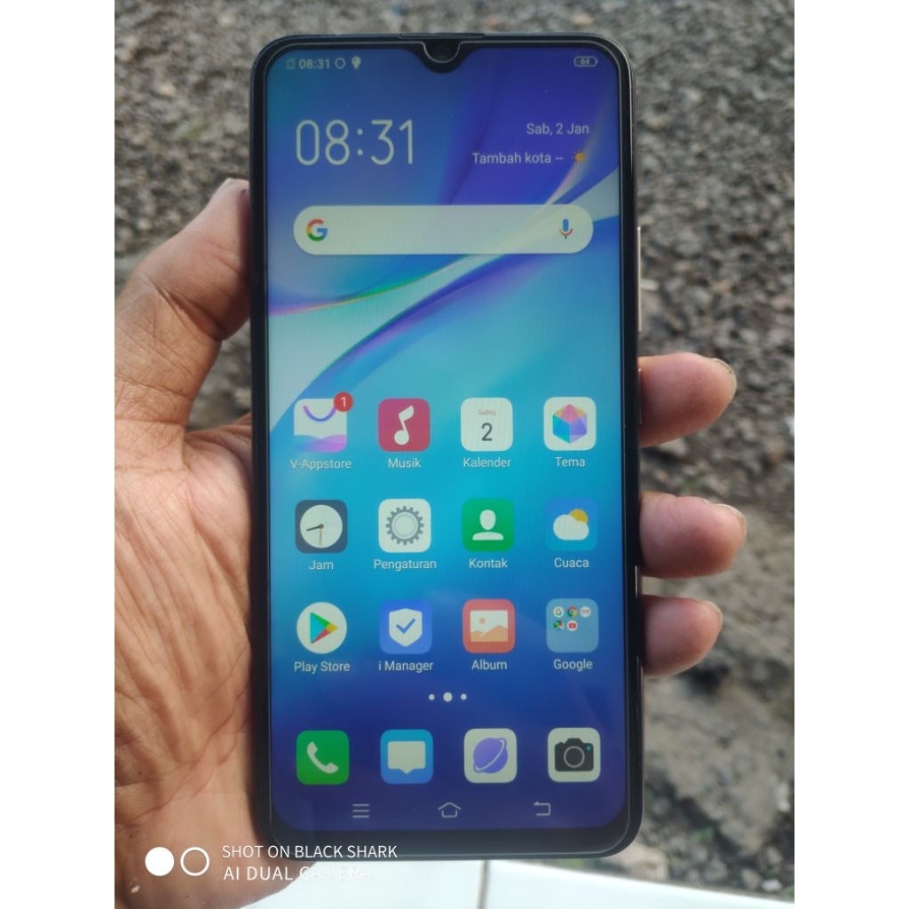 VIVO Y19 RAM 8GB INTERNAL 256GB, NORMAL SECOND, WAJIB BACA DESKRIPSI