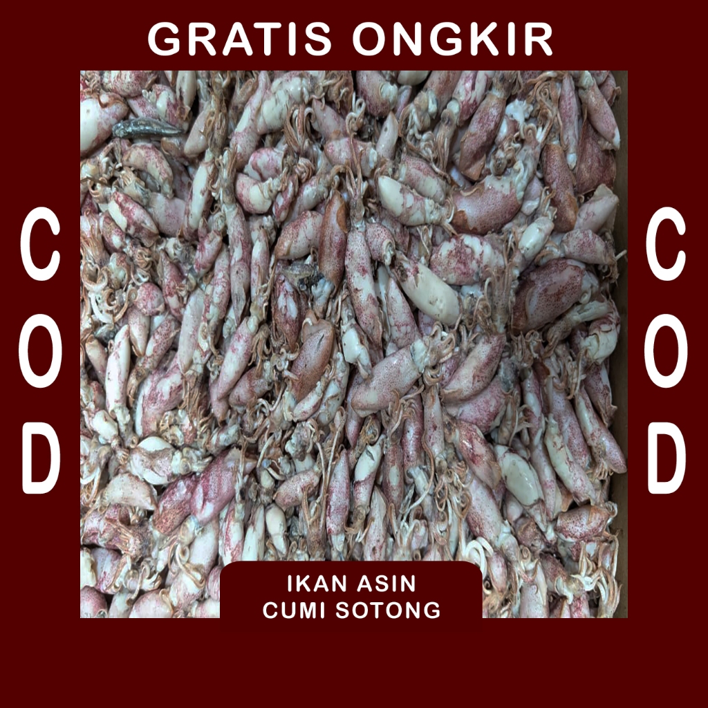 

Cumi Asin Sotong Super Pilihan Kualitas Expor Fresh 1kg | 500gram | 250gram Kemasan Vakum