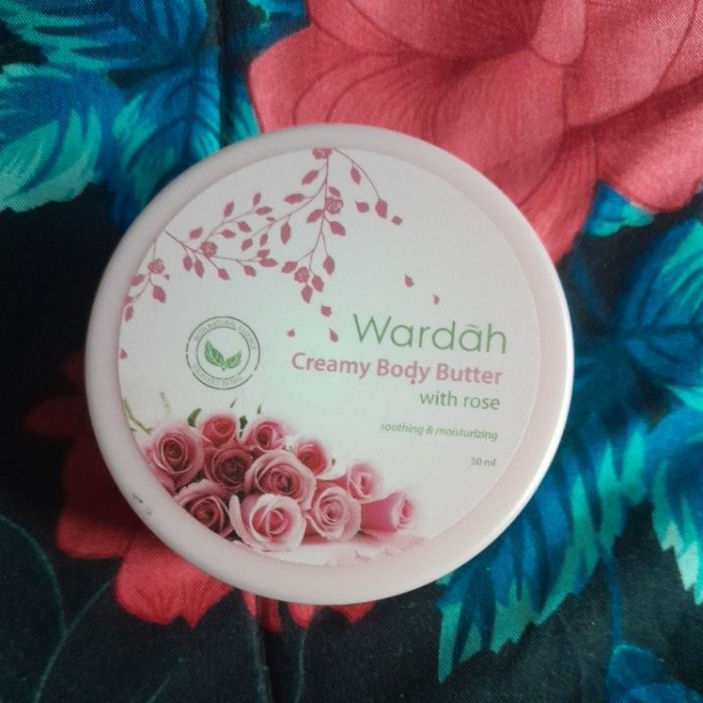 PRELOVED Wardah Creamy Body Butter with rose 50ml