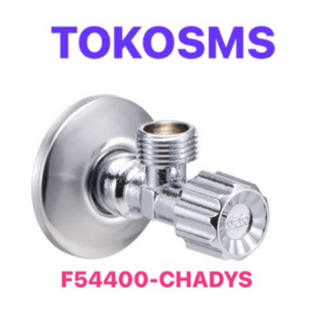 Stop Kran AMERICAN STANDARD F54400-CHADYS  keran stopkran AMSTAD F 54400 stop valve tanpa flexible h