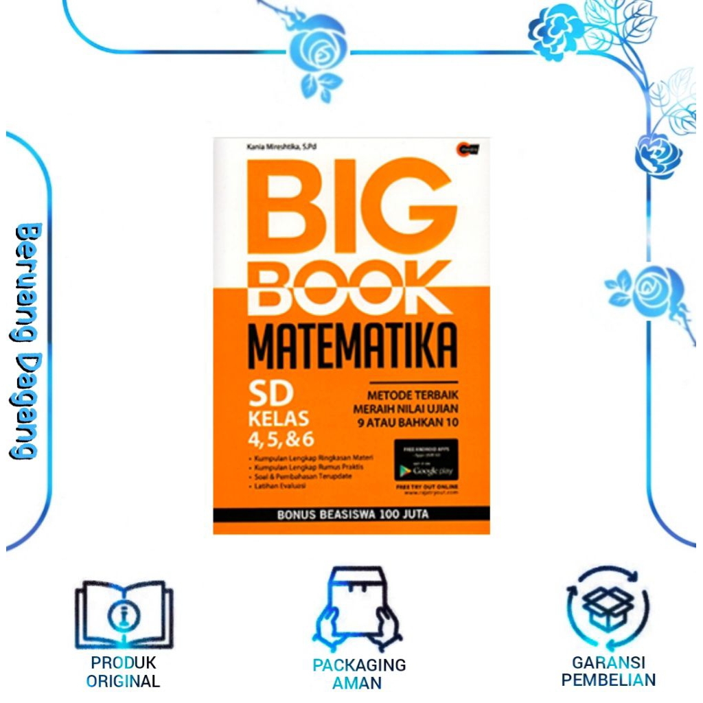 Buku BIG BOOK MATEMATIKA SD KELAS 4 5 & 6
