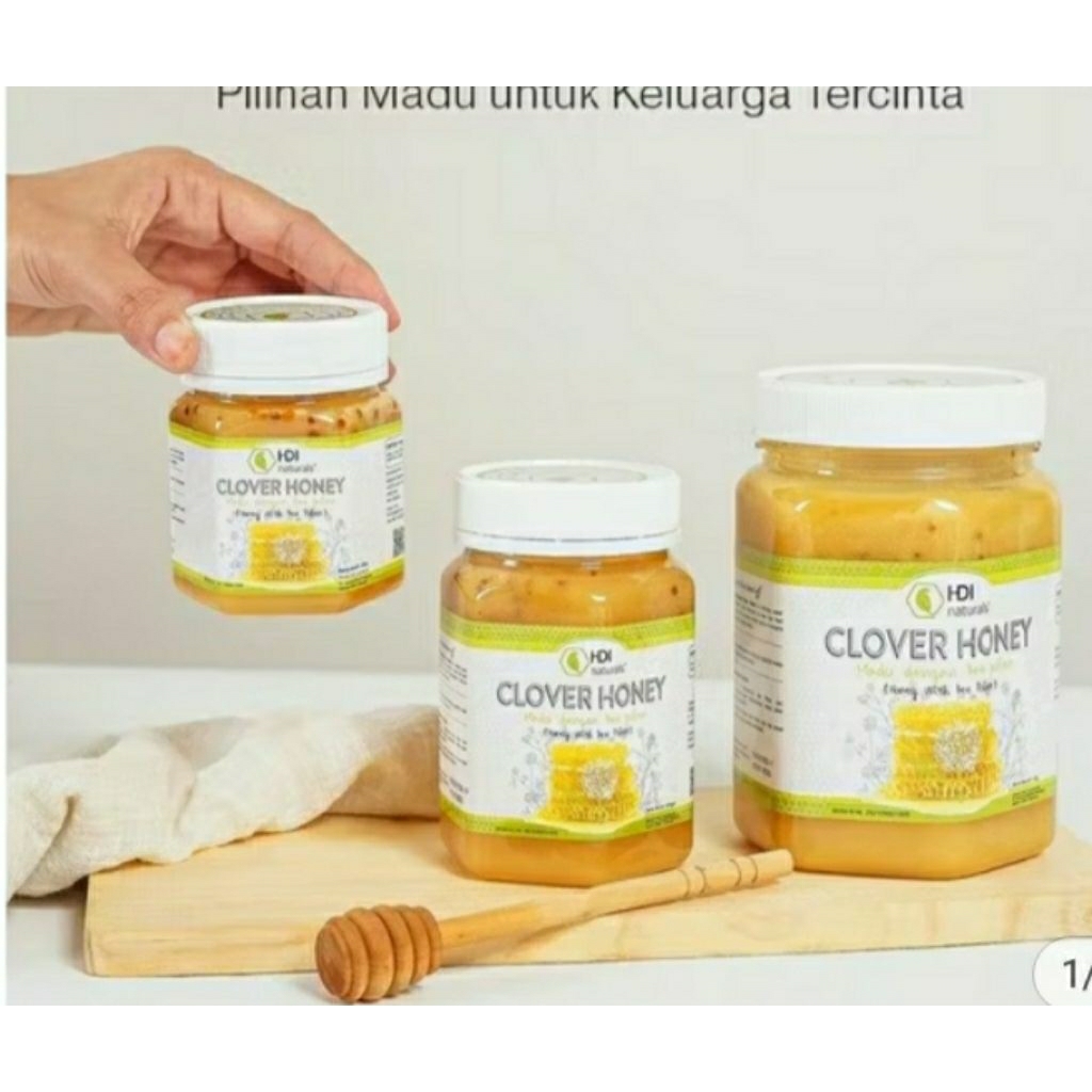 

Promo original Clover honey 250 gram,500 gram, 1 kg exp Mei 2026