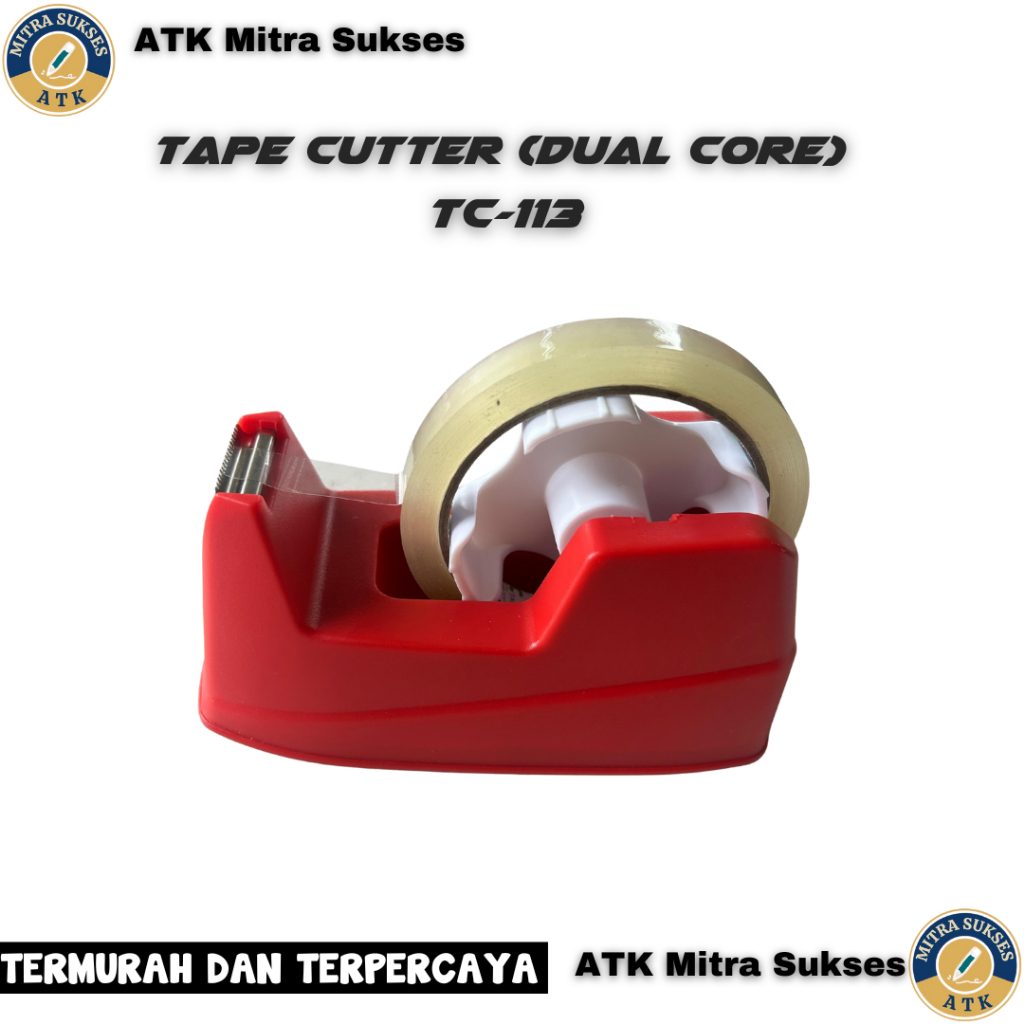 TC 113 Tape Cutter Tape Dispenser Pita Perekat Pemotong Selotip Joyko TC-113