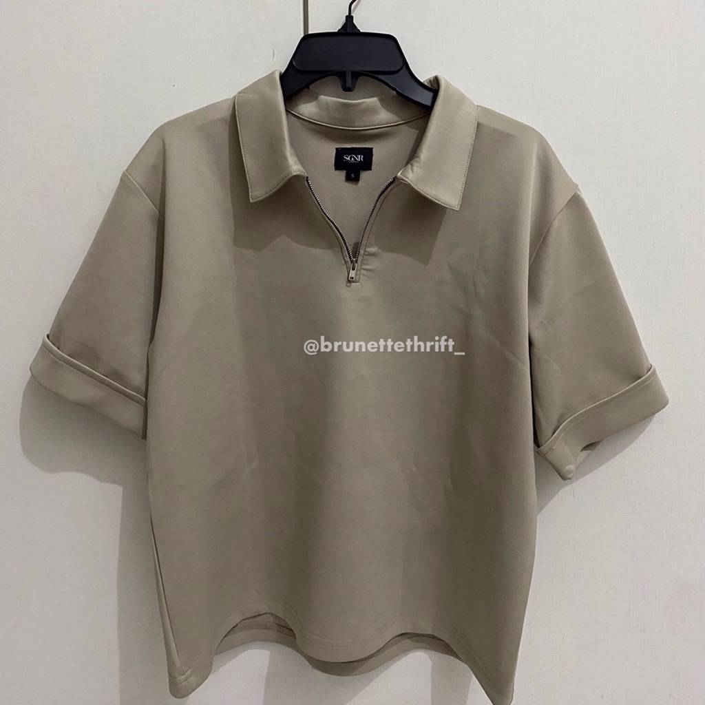 Polo Zipper brand  SIGNORE