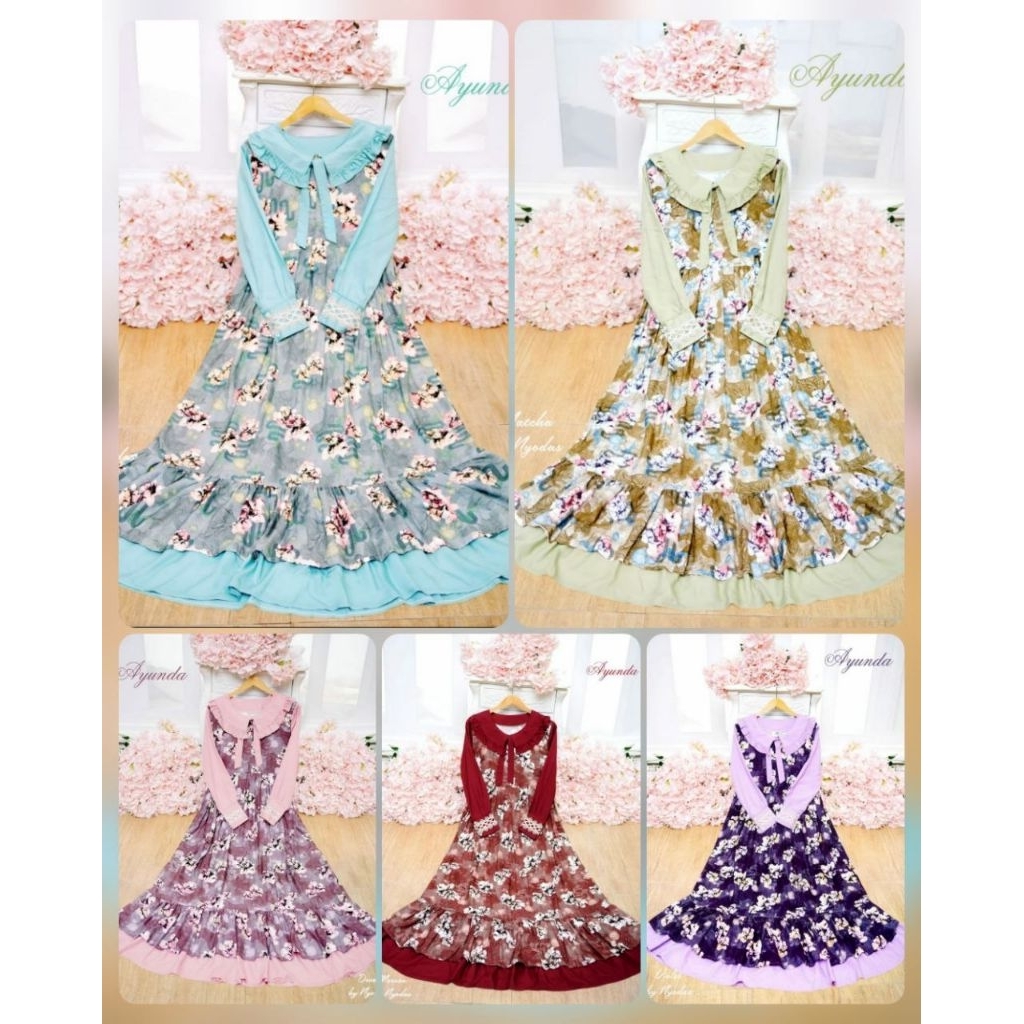 Daster ayunda by nyodas/ nyonya daster /ayunda butik daster