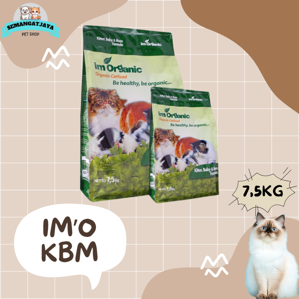 Makanan Kucing - Imo Kbm 7.5kg (INSTANT REGULER)