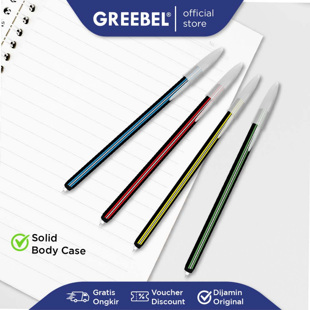 

Greebel Pulpen Trendee 02 (12 PCS)