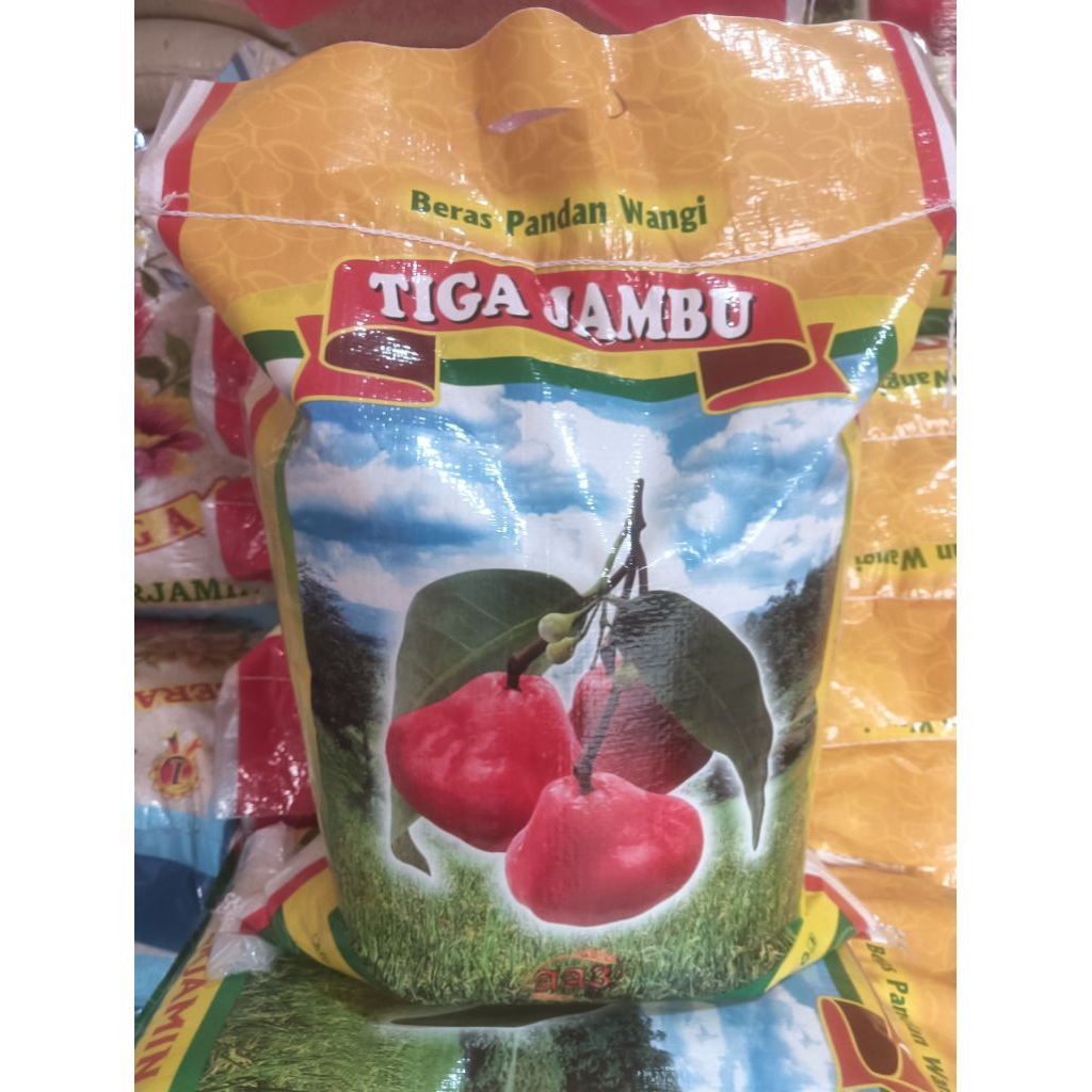 

Beras Pandan Wangi merek Tiga Jambu 10kg