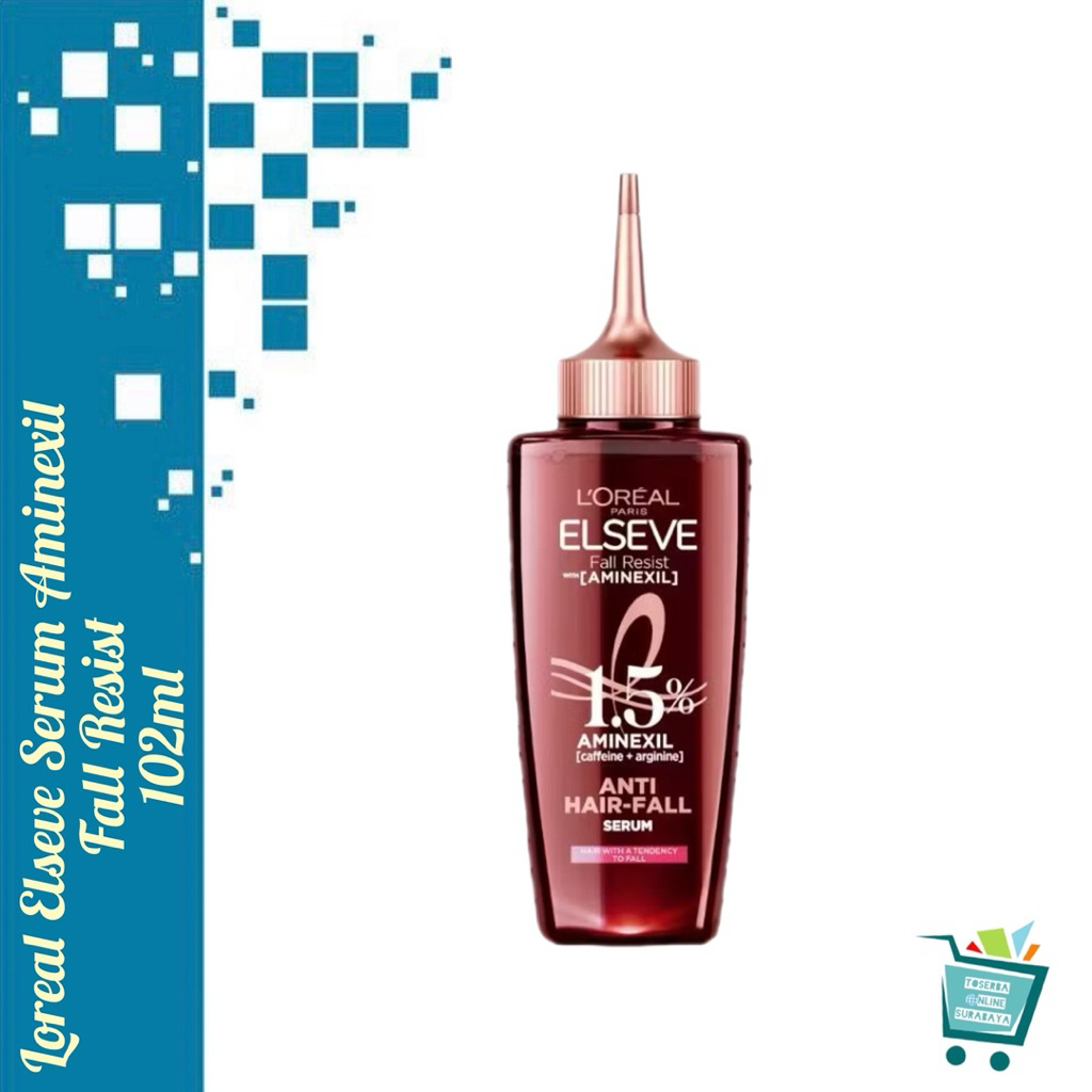Loreal Paris Elseve Aminexil / Aminexyl Serum Fall Resist Anti Hairfall / Perawatan Rambut Patah / R