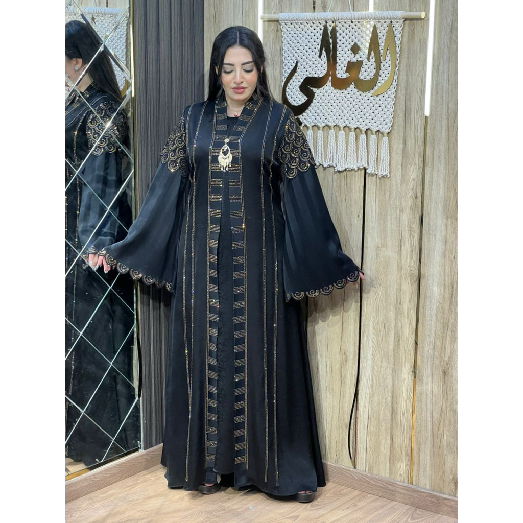 Abaya Mesir | Abaya Set Inner Outer Mewah
