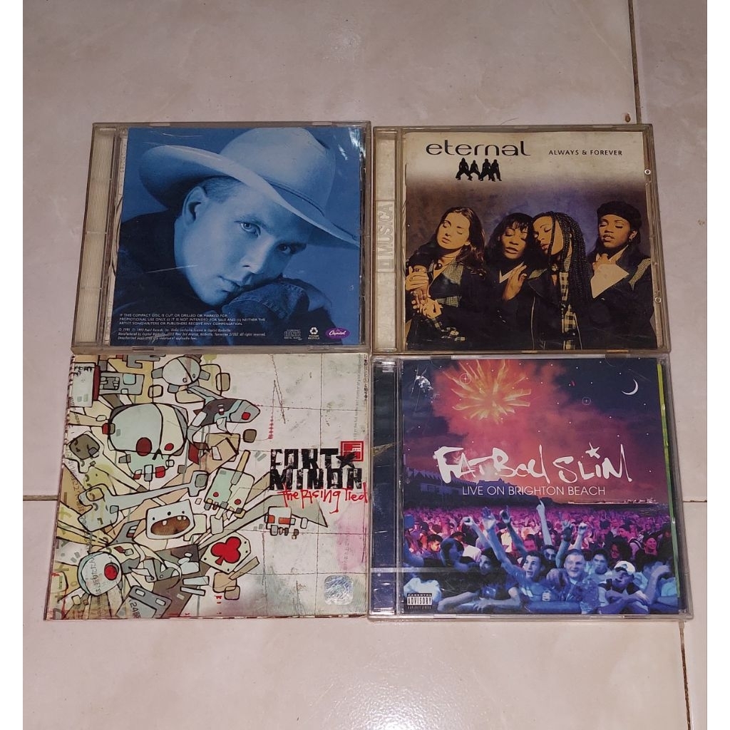 cd GARTH BROOKS-Fresh Horses / ETERNAL-ALWAYS & Forever (2) / FORT MINOR-THE Rising Tied (2) / FATBO