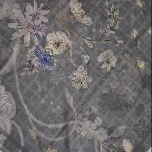 As Is Sofya - Poppy Buttonscarves Lawasan