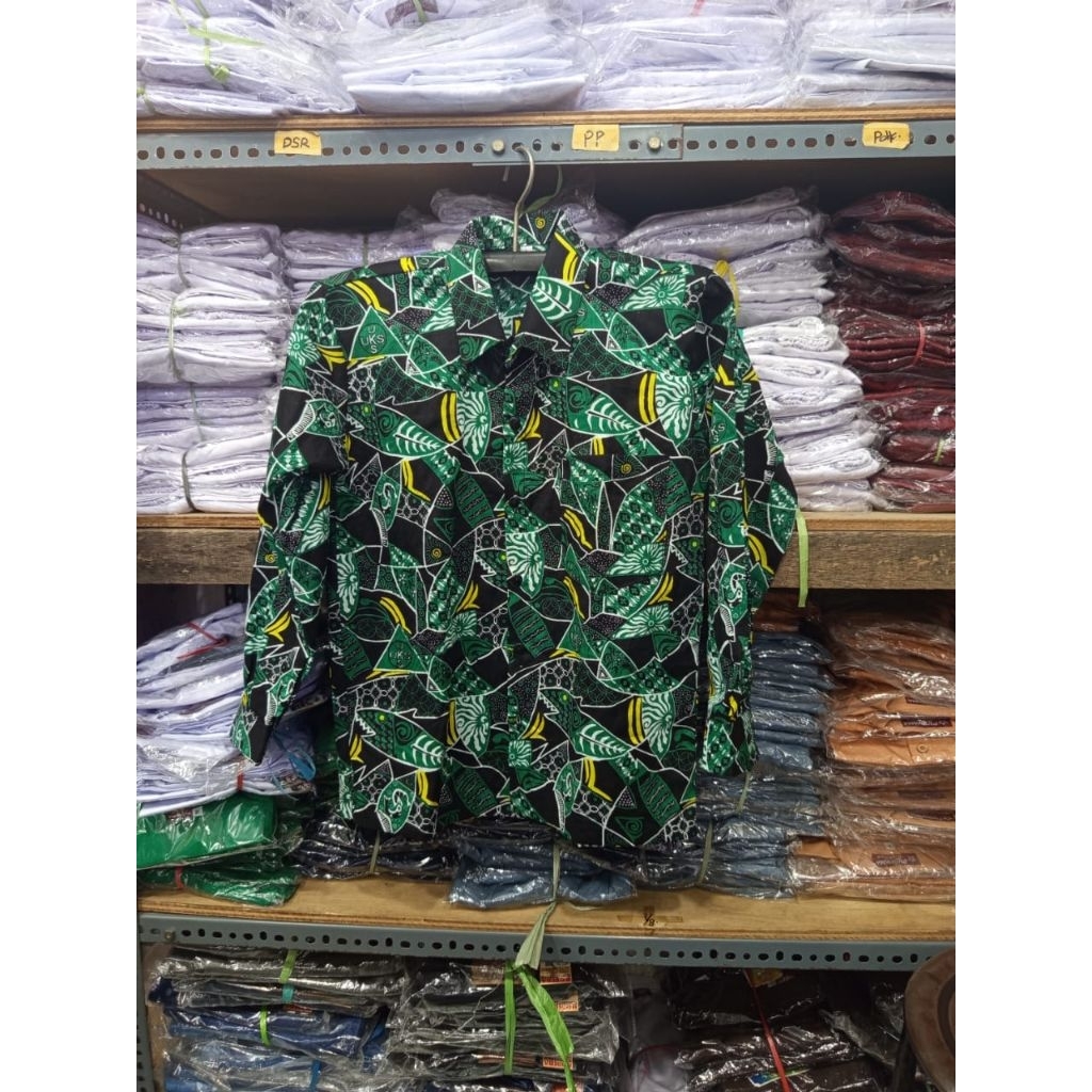Batik sekolah uks Sidoarjo lengan panjang